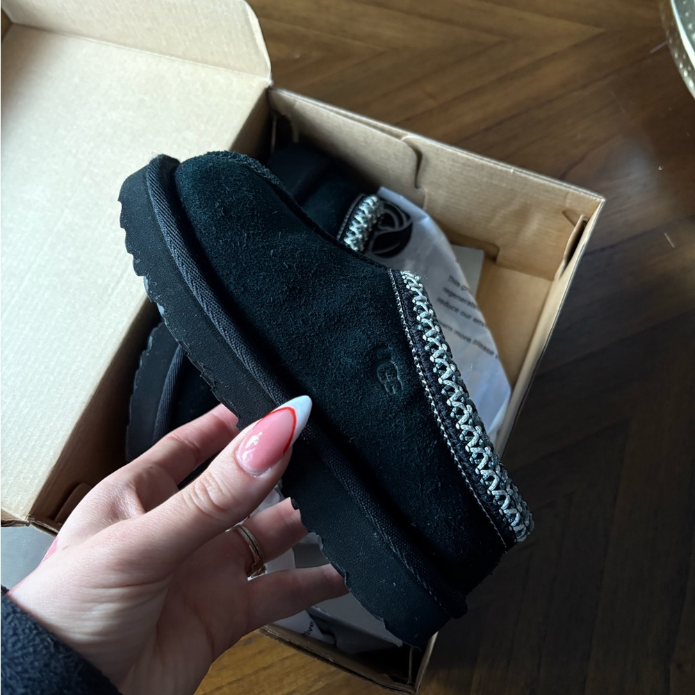 UGG Black Tasman Slip-On